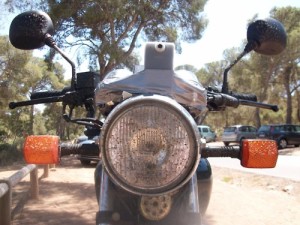 My cb250 in spain