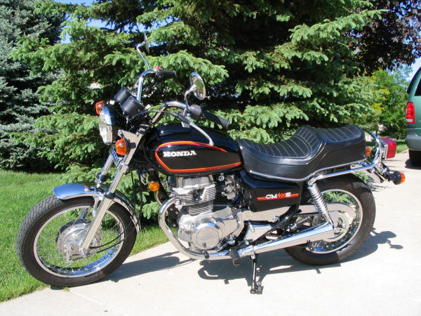 1980 Honda cm400e review #1