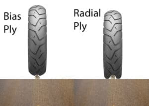 motorcycle bias vs radial tire